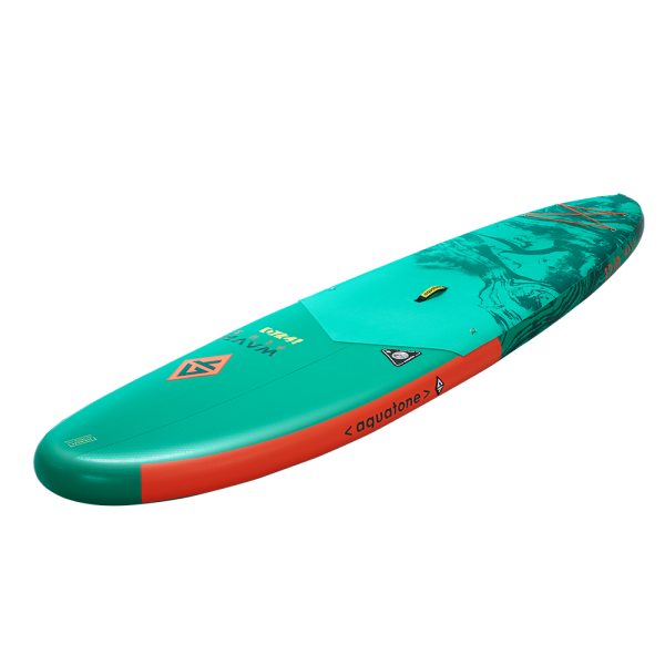 SUP board доска WAVE PLUS All-Round, 12'0'', 3.66 м (зеленый; 12'0'', 10.6 кг)